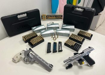 Suspeitos de fornecer armas para traficantes do ES são presos