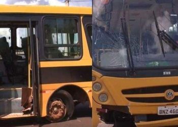 Aluno assume direção de ônibus escolar após motorista passar mal e morrer