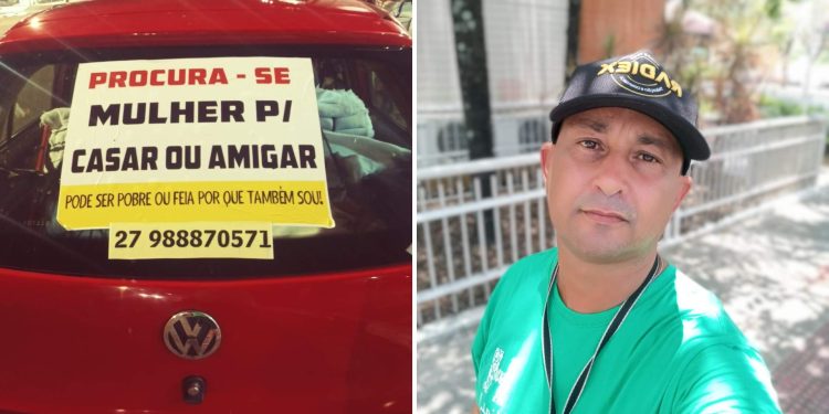 Pode ser pobre ou feia! Morador do Espirito Santo usa anúncio de carro para casar
