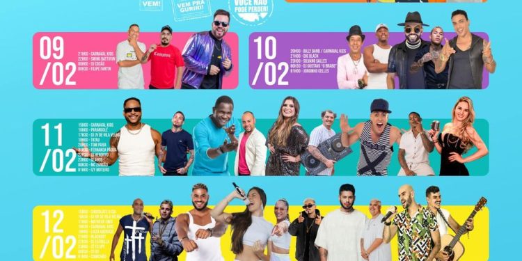 Contagem regressiva para o melhor carnaval de todos os tempos