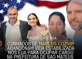Grande Família: Após nomear a esposa, Marcus da Cozivip agora acomoda o cunhado na prefeitura de São Mateus