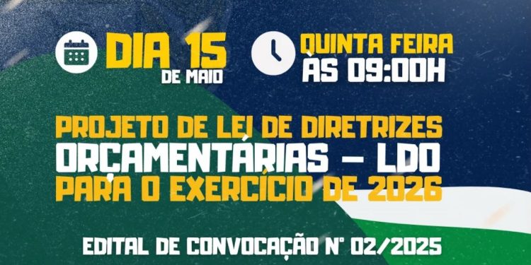 Prefeitura de Ecoporanga promove Audiência Pública da LDO 2026 nesta quinta(15)