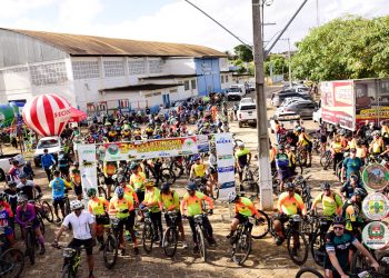 3º Cicloturismo de Ecoporanga atrai mais de 200 ciclistas de dois estados