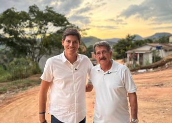 Ecoporanga – Prefeito Zé Luiz e Deputado Mazinho dos Anjos visitam o bairro Bela Vista, que será totalmente pavimentado