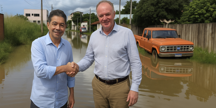 Freitas e Casagrande abandonam Guriri em meio ao caos das chuvas