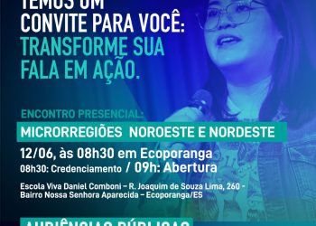 Ecoporanga sedia Audiência Pública do Governo do Estado para construção do Orçamento 2026