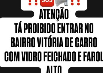 São Mateus: após tiroteio, criminosos impõem regras para entrar no Bairro Vitória