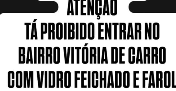 São Mateus: após tiroteio, criminosos impõem regras para entrar no Bairro Vitória