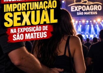 Mulher denuncia ter sido vítima de importunação sexual durante a Expoagro de São Mateus